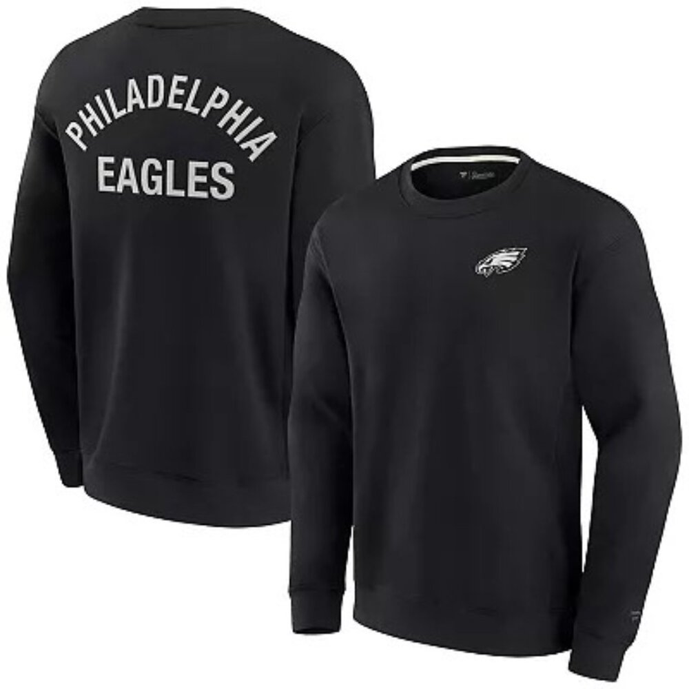 Fanatics Signature Philadelphia Eagles Super Soft Pullover Crew NWT Sz 2XL